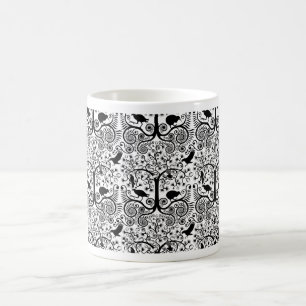 NZ Native Birds patterned mug