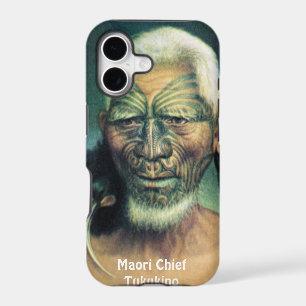 NZ New Zealand Maori Chieftain Art iPhone 5 Case