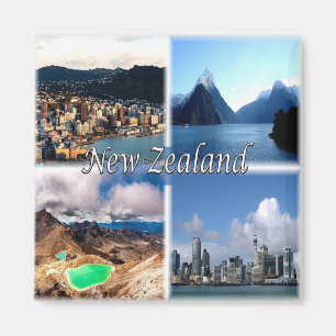 NZ - New Zealand - West Coast - Knight's Point Magnet