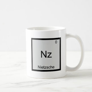 Nz - Nietzsche Funny Element Chemistry Symbol Tee Coffee Mug