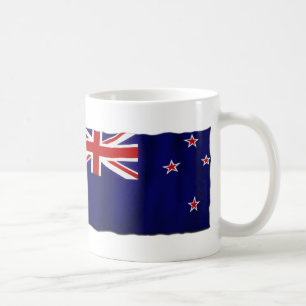 NZ Patriotic Flag of New Zealand for Kiwis Coffee Mug