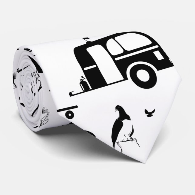 NZ pattern Tie (Rolled)