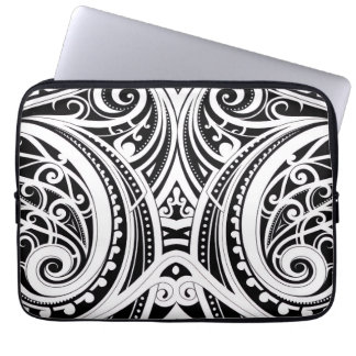NZKULTURE tech tote unique Māori design Laptop Sleeve