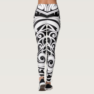 NZKULTURE trainer leggings unique Māori disign