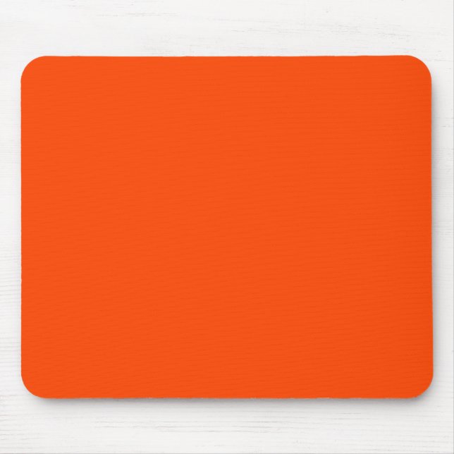 O02 Orange Colour Mouse Pad (Front)