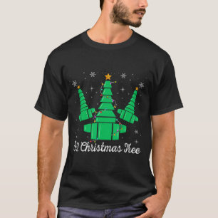 O2 Christmas Tree Respiratory Therapist Xmas Light T-Shirt