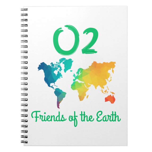 O2 – Friends of the Earth Notebook (Front)