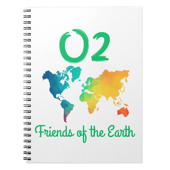 O2 – Friends of the Earth Notebook (Front)
