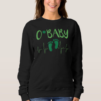 O Baby L&D Nurse St Patrick's Day Labor & Delivery Sweatshirt