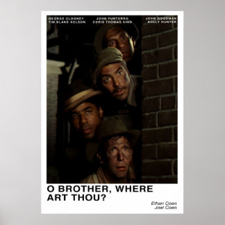 O Brother Where Art Thou Poster