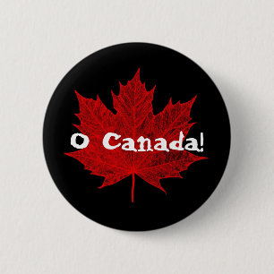 O Canada! 6 Cm Round Badge