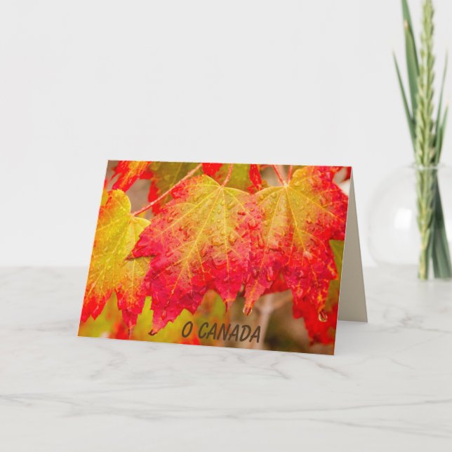 O CANADA CARD (Front)