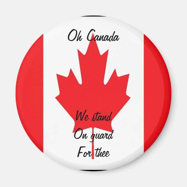 O canada magnets (Front)
