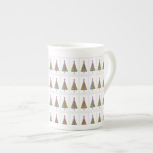 O Christmas Tree Holiday Bone China Mug