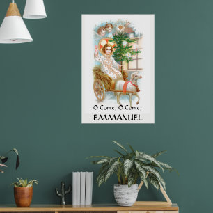 O Come, O Come, Emmanuel Advent Poster