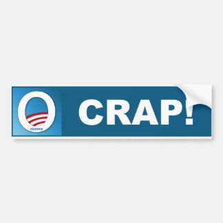 O Crap Bumper Sticker