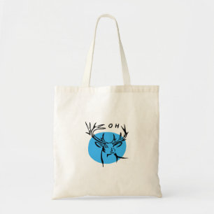 O Dear Oh Dear Blue Whimsical Aesthetic Tote Bag