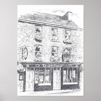 O Donnabhain's Irish Bar Poster