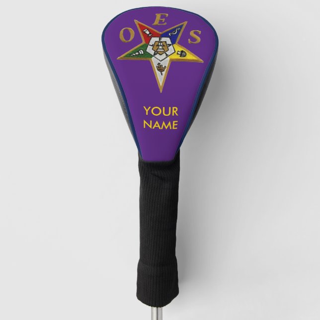O.E.S. GOLF HEAD COVER (Front)