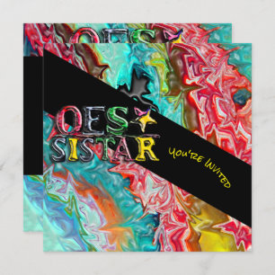 O.E.S SISTAR INVITATION