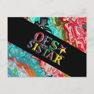 O.E.S SISTAR POSTCARD