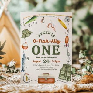 O-Fish-Ally Birthday Invitation