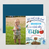 o-fish-ally, Little Fisherman 2nd Birthday photo