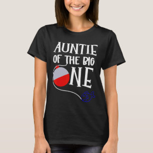 O-fish-ally One Auntie Of The Big One Birthday Boy T-Shirt