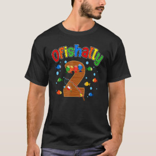 O Fish Ally One Birthday Outfit 2 Year Old Little T-Shirt