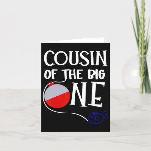 O-fish-ally One Cousin Of The Big One Birthday Boy Card