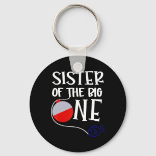 O-fish-ally One Sister Of The Big One Birthday Boy Key Ring