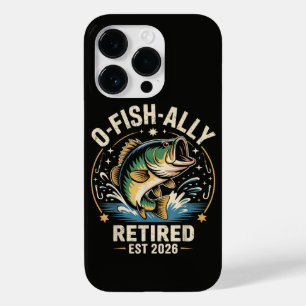 O-Fish-Ally Retired 2026 Fisherman Fishing Case-Mate iPhone 14 Pro Case