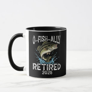 O-Fish-Ally Retired 2026 Humour Funny Mug
