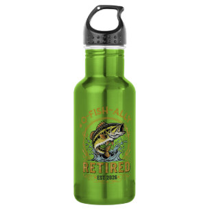 O Fish Ally Retired Since 2026 Fishing Retirement 532 Ml Water Bottle