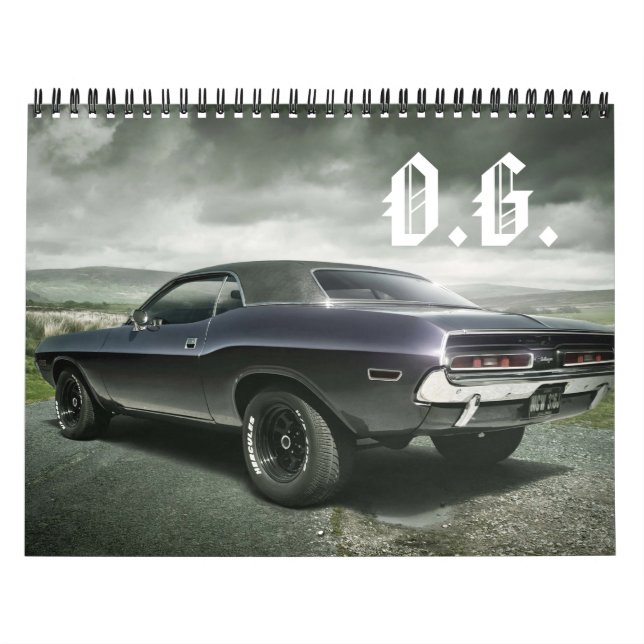 O.G. CHALLENGER CALENDAR (Cover)