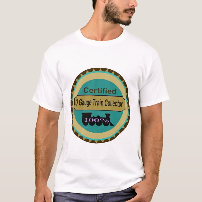 O Gauge Train Collector T-Shirt (Front)