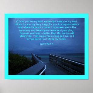 O GOD, YOU ARE MY GOD POSTER