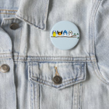 O-H-I-O Warblers Button
