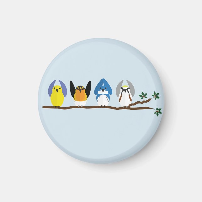 O-H-I-O Warblers Magnet (Front)