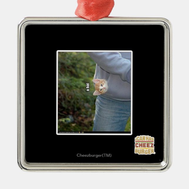 O hai metal tree decoration (Front)