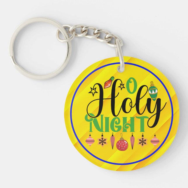 O Holy Night-84603 Key Ring (Front)