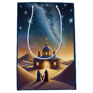 O Holy Night Christmas  Medium Gift Bag