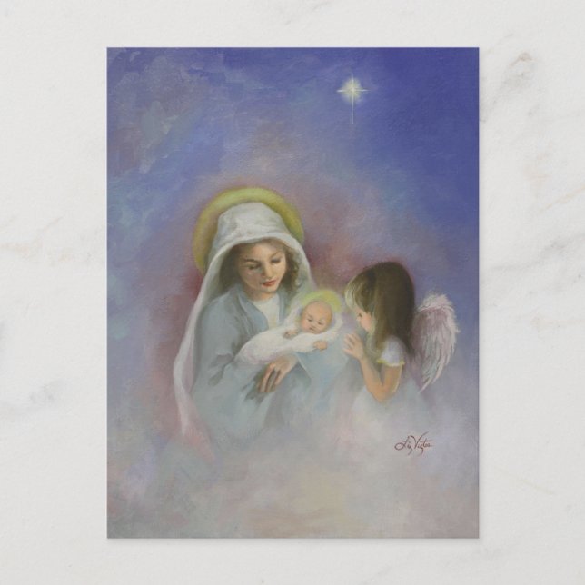 O Holy Night Postcard (Front)
