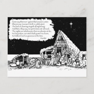 O Holy Night Postcard