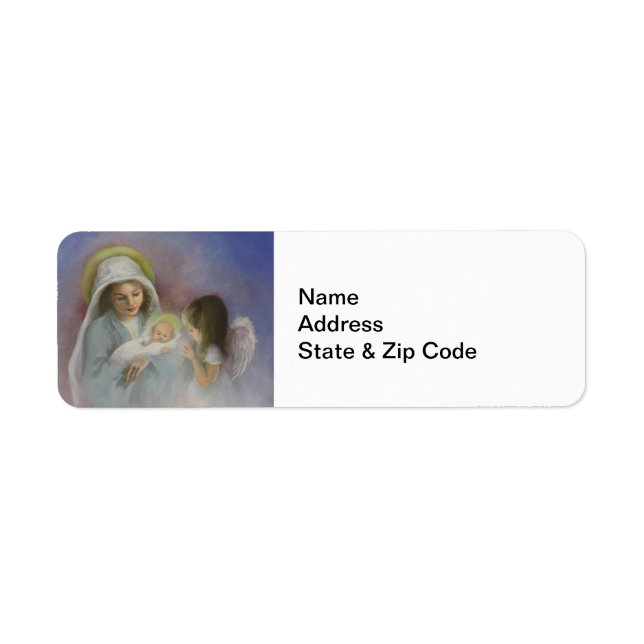 O Holy Night Return Address Label (Front)