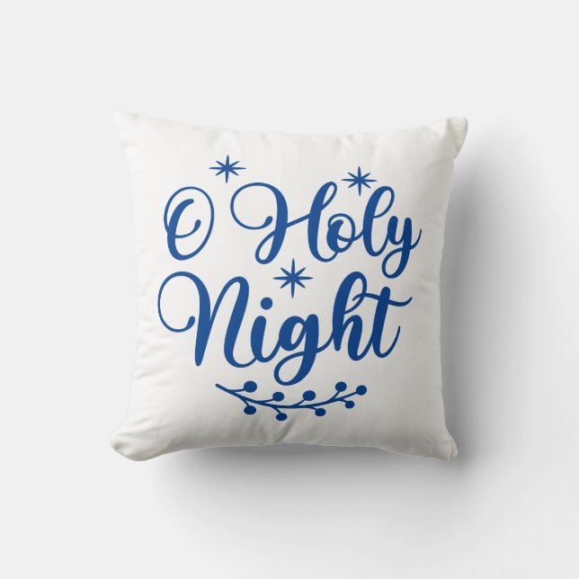 O Holy Night Reversible Cushion (Front)