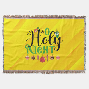 O Holy Night  Throw Blanket