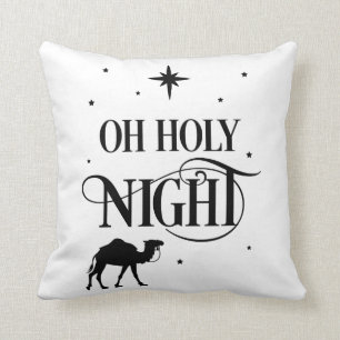 O Holy Night With Camel Cushion