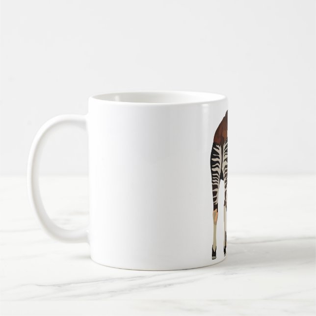 O is for Okapi Coffee Mug (Left)