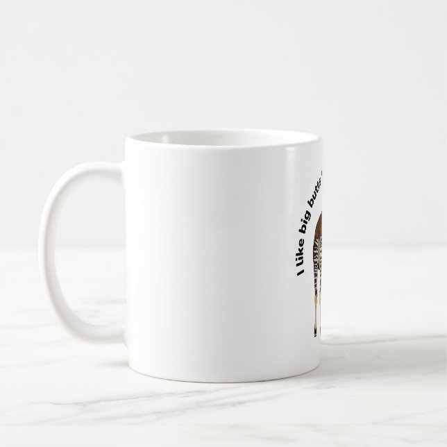 O is for Okapi Keeper Coffee Mug (Left)